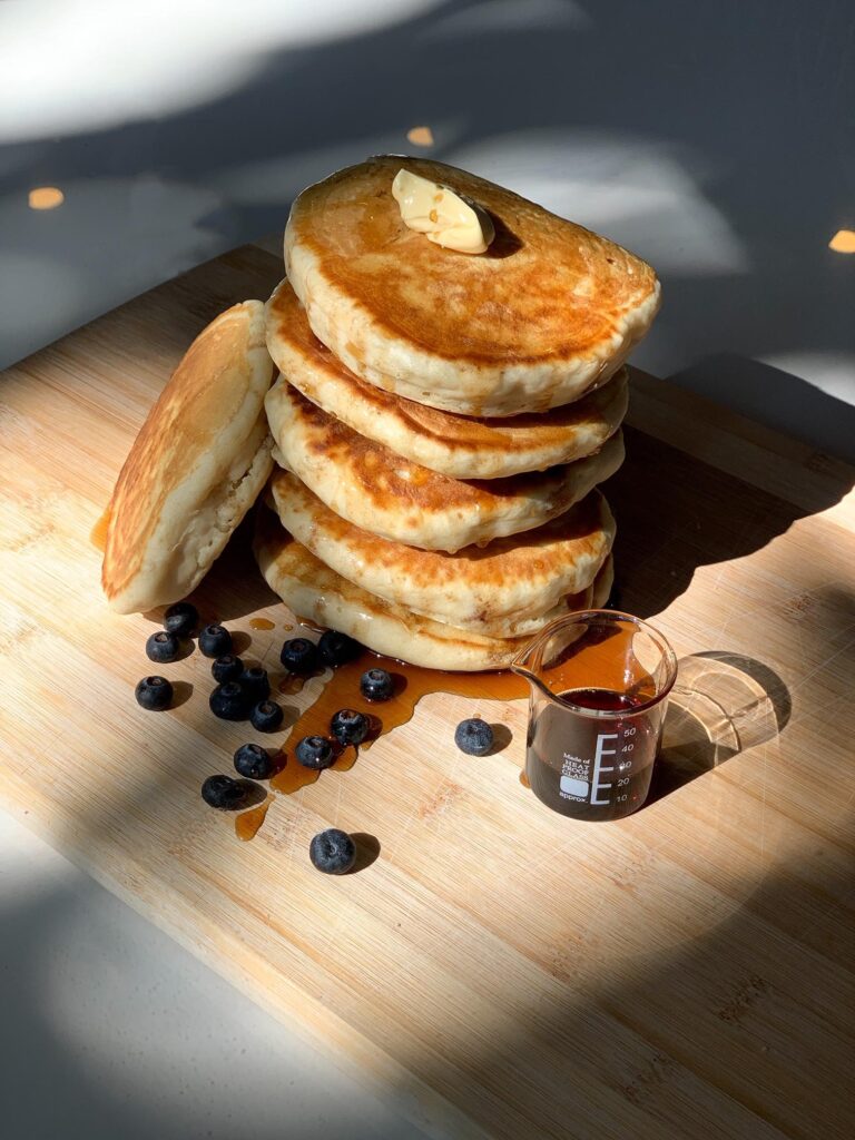 Make soft and fluffy pancakes with the Daily Knead’s sourdough pancake batter