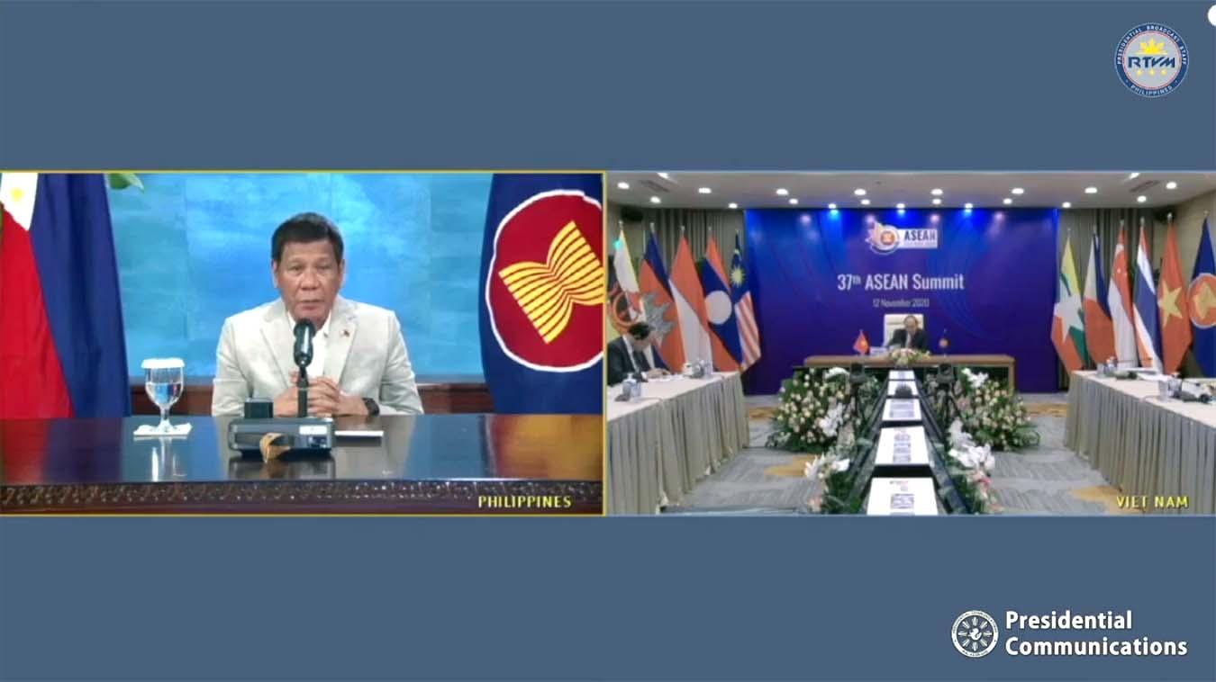 President Duterte addressed the 37th ASEAN Summit