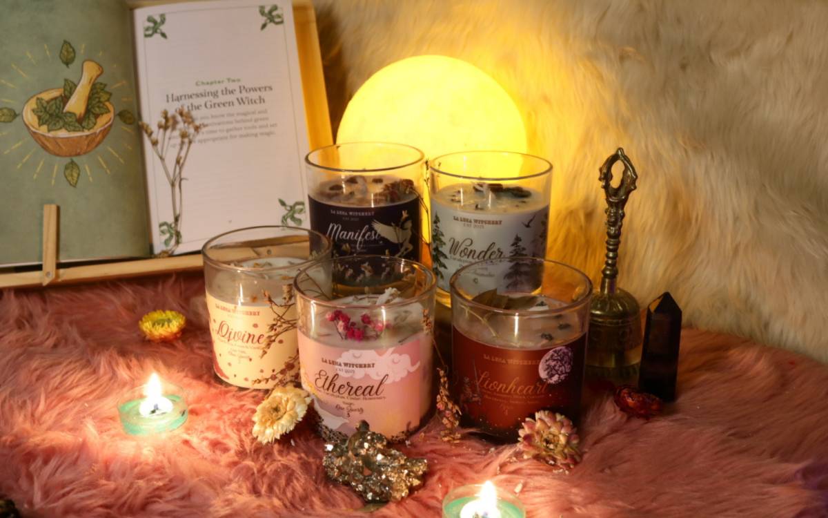 There’s magic in candles at La Luna Witchery
