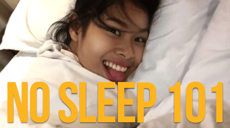 How to work and function without sleep